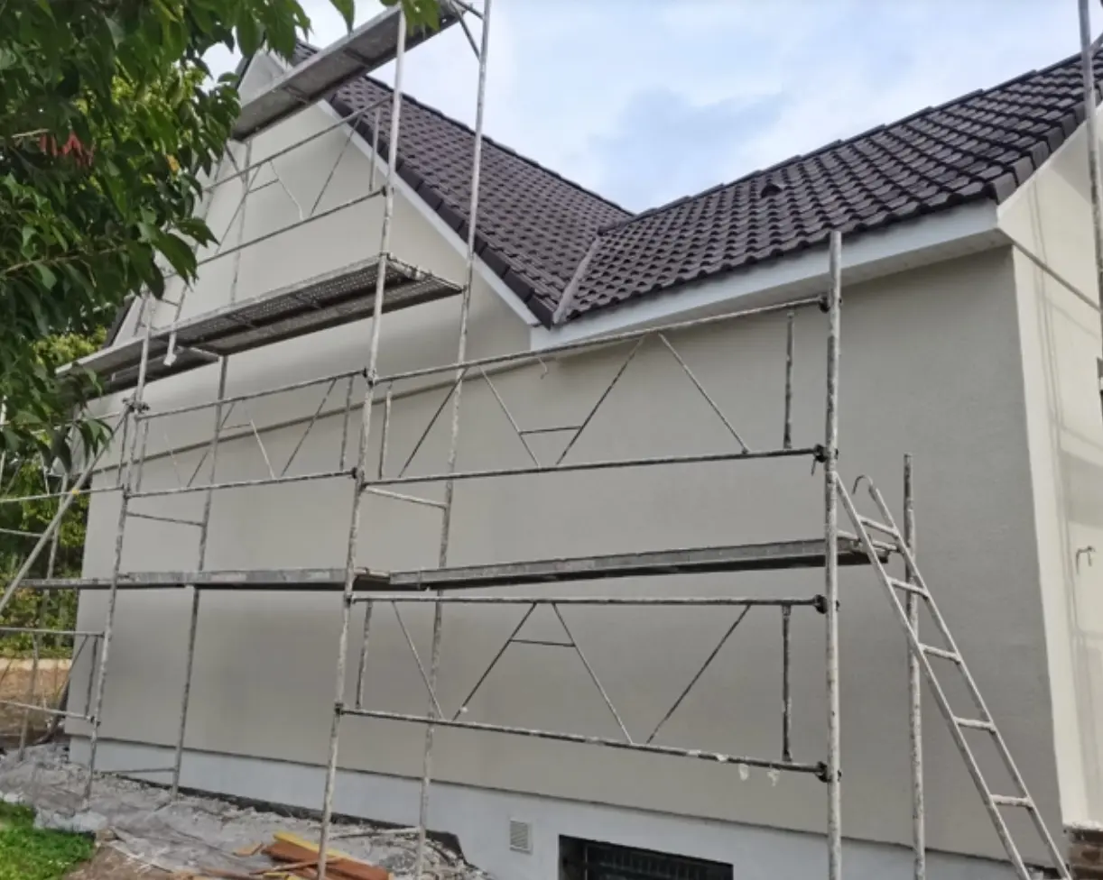 Entreprise maçonnerie Valenciennes pour rénovation de crépi extérieur