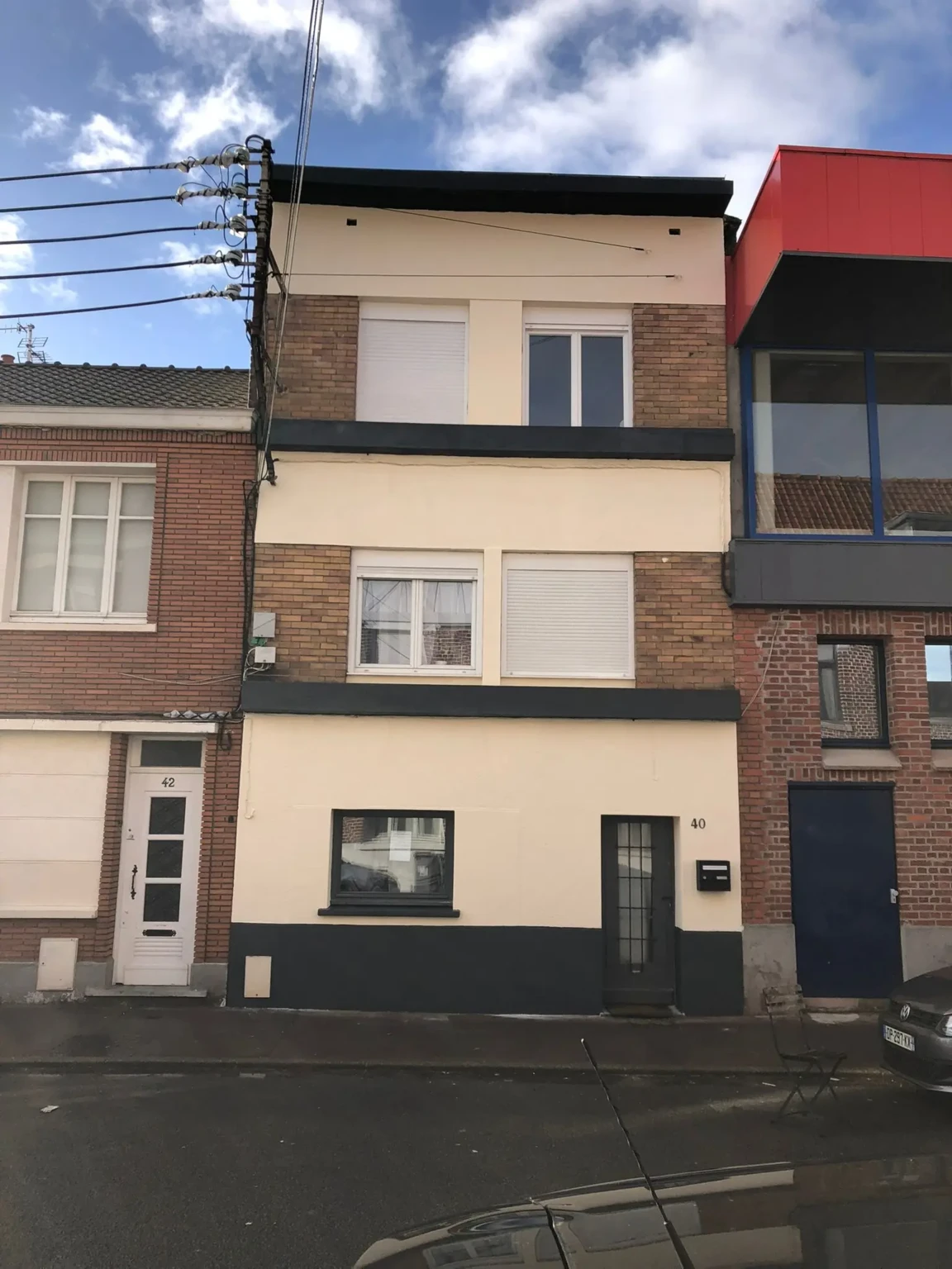 Peintre bâtiment Valenciennes pour rénovation de façade extérieure